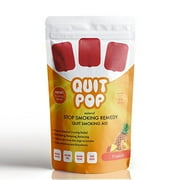QuitPop Smoking Cessation Pops, Habit Replacement to Stop Smoking, Tropical, 5 Ct