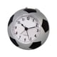 thumbnail image 4 of Reloj despertador con forma de balón de fútbol, ​​decoración del hogar, reloj de mesa, movimiento silencioso para cumpleaños Plata, 4 of 9
