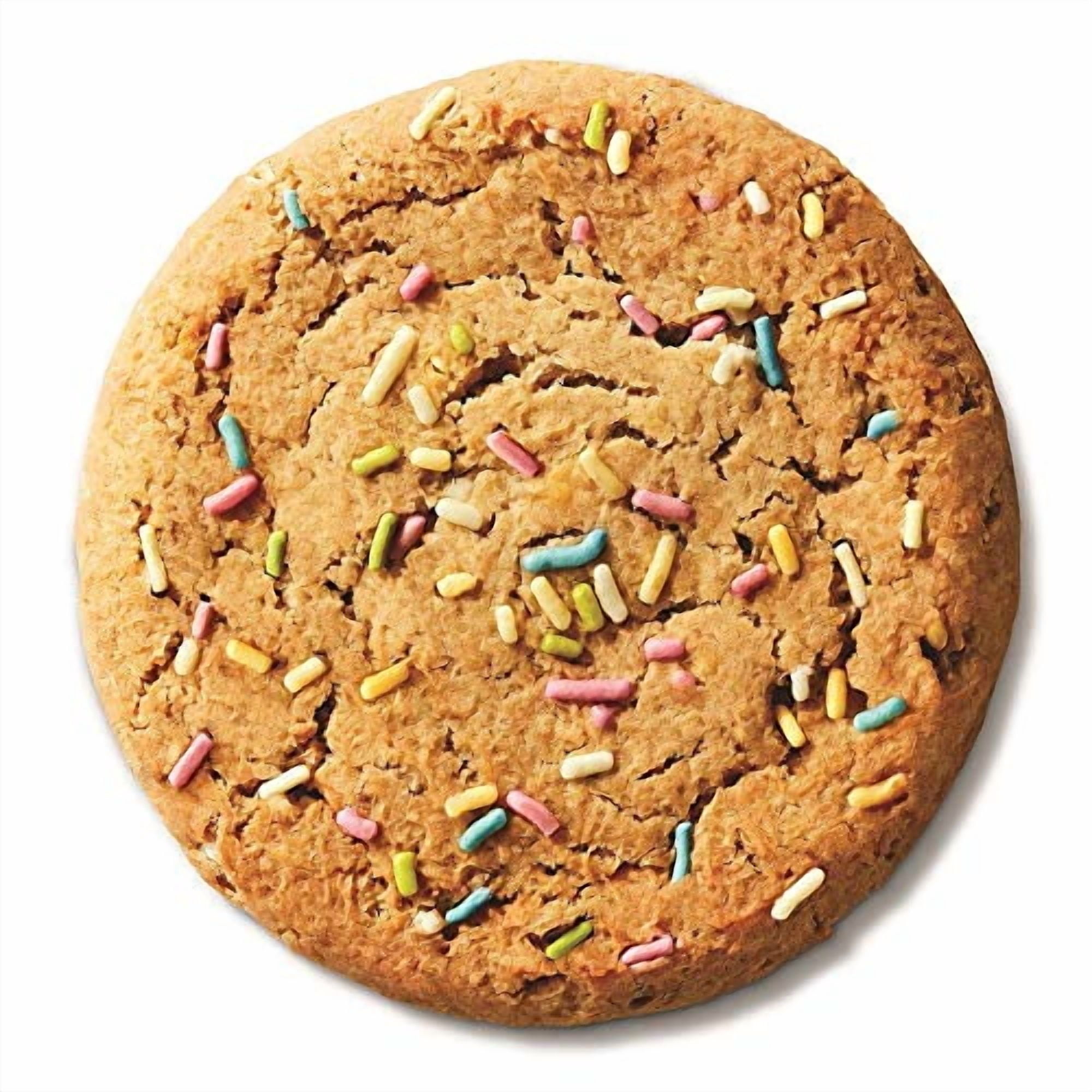Lenny & Larry's The Complete Cookie, Birthday Cake, Soft Baked, 16g Plant Protein, Vegan, Non-GMO, 4 Ounce Cookie (Pack of 12)