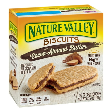 Almond Christmas Tree Cookies Nature Valley Almond Butter Nut Filling Breakfast Biscuits 5 Pouches ()