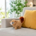 thumbnail image 4 of Electric Interactive Squirrel Plush Toy ,Plush Interactive Companion Animal Toys with Walking,Barking,Tail Wagging, Realistic Squrrile Stuffed Animal Cute Squirrel Plush Toy, 4 of 6