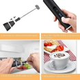 thumbnail image 3 of Espumador de leche Wabjtam, batidora de inmersión inalámbrica, miniespumador recargable por USB, batidora de mano para mezclar, 3 velocidades ajustables, 3 of 4