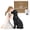 Black, variant on Pet Memorial Figurine for Dog Lovers, Hand-Painted Black Dog Statue,Friendship Remembrance Gift, Sympathy Memorial for Loss of Beloved Pet(Black)
