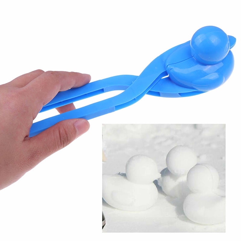 Details about   Red Heart Snowball Maker Winter Molds Plastic Sand Ball Clips Kids Outdoor Toys 
