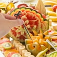 thumbnail image 4 of Decorative Food Picks - 40 Black Bow Skewers for Appetizers, Fruit, Cheese, Cocktail Garnishes, 4 of 8