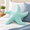 Aqua-19.68inch, variant on 2pcs 19.68inch Starfish Decorative Throw Pillows for Beach Themed Home Decor