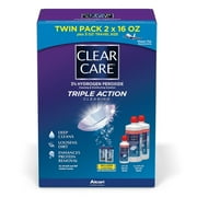 Clear Care Triple Action Cleaning And Disinfecting Solution Set