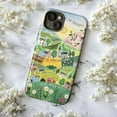 thumbnail image 5 of Lord’s Prayer Phone Case, Whimsical Christian Village Illustration iPhone Cover, Faith-Based Spiritual Art Case for iPhone 16 15 14 13 12 11 Plus Pro Max Mini, 5 of 6