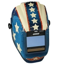 Insight Digital Variable ADF Welding Helmet, SH9 to SH13, Stars & Scars, 3.93 in x 2.36 in