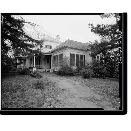 Historic Print, Lowe-Turner House, 88 Keys Ferry Street, McDonough, Henry County, GA - 3, 16" x 20"