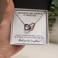 thumbnail image 3 of Gifts For Mom Interlocking Necklaces necklace for mom From Daughter Son Best For Mother's Day, Necklace With Meaningful Message Card Inside, 3 of 8