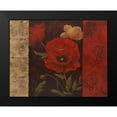 thumbnail image 2 of Nan 24x20 Black Modern Framed Museum Art Print Titled - Garden Treasure II, 2 of 5