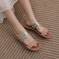 thumbnail image 1 of Nuevas sandalias y pantuflas para mujer con punta abierta y cómodas de fondo plano de verano Wmkox8yii  shjk3586, 1 of 4