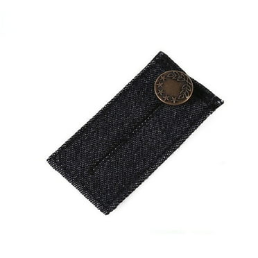 TELOLY Jean Buttons for Loose Jeans，High-Quality Durable Snaps，Precision-Crafted Button Set，Black