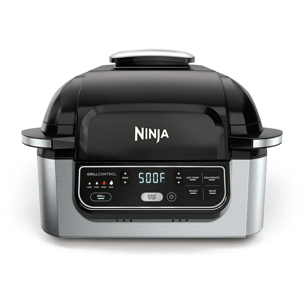 Ninja Foodi 5-in-1 Indoor Grill w/ 4-Quart Air Fryer with Roast, Bake, Dehydrate
