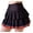 Black Rainbow, variant on Faye+Florie Women's Lisa Tennis Skirt (White, X-Large)