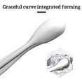 thumbnail image 4 of Linyer Stainless Steel Sugar Tong Portable Reusable Solid Color Ice-cube Picker Indoor Hotel Food Serving Tool Clip Accessories Silver, 4 of 8
