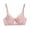 Pink, variant on XFLWAM Women's Push Up Sexy Lace Bra Comfort Non Padded Full Coverage Underwire Unlined Bra Plus Size Bralette Beige M