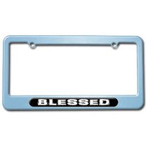 Blessed - Religious License Plate Frame