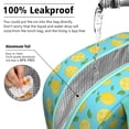 thumbnail image 4 of Lunch Bag Lunch Box for Women Reusable Insulated Lunch Bags,Water-Resistant Lemon Print Cooler Lunch Tote Bag, Large Capacity for Work Travel Picnic, 4 of 5