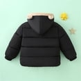 thumbnail image 5 of Landzoo Kids Toddler Baby Unisex Patchwork Spring Winter Cute Coat Hooded Padded Jacket Outwear Clothes Toddlers' Lightweight Hooded Puffer Jacket, 5 of 6