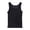 a-Black509, variant on Kids Solid Color Ribbed Knit Sleeveless Tank Top With Crew Neck Stretchy Casual Slim Fit Top For Boys Girls Layering Daily Wear In All Seasons Casual Top