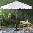 thumbnail image 2 of Safavieh Zimmerman 9' Patio Market Umbrella in White, 2 of 4