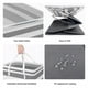 thumbnail image 3 of Cesta Almacenamiento Ropa Sucia Tela Pie Plegable Lavandería Gran Capacidad Impermeable para Baño Bebés, 3 of 9