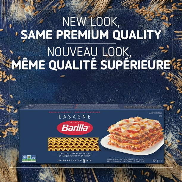 Barilla 2024 lasagna noodles