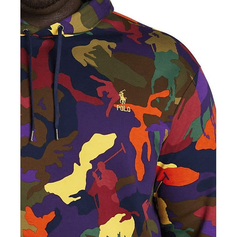 Polo Ralph Lauren Men's Camo Double-Knit Hoodie, 4XB Polo Ralph Lauren Men's Camo Double-Knit Hoodie, 4XB