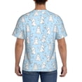 thumbnail image 2 of Rocae Rabbit And Bird for Men's Moisture-Wicking Crew Tee - T-Shirt for Sports, Outdoor Activities, and Casual WearXX-Large, 2 of 9