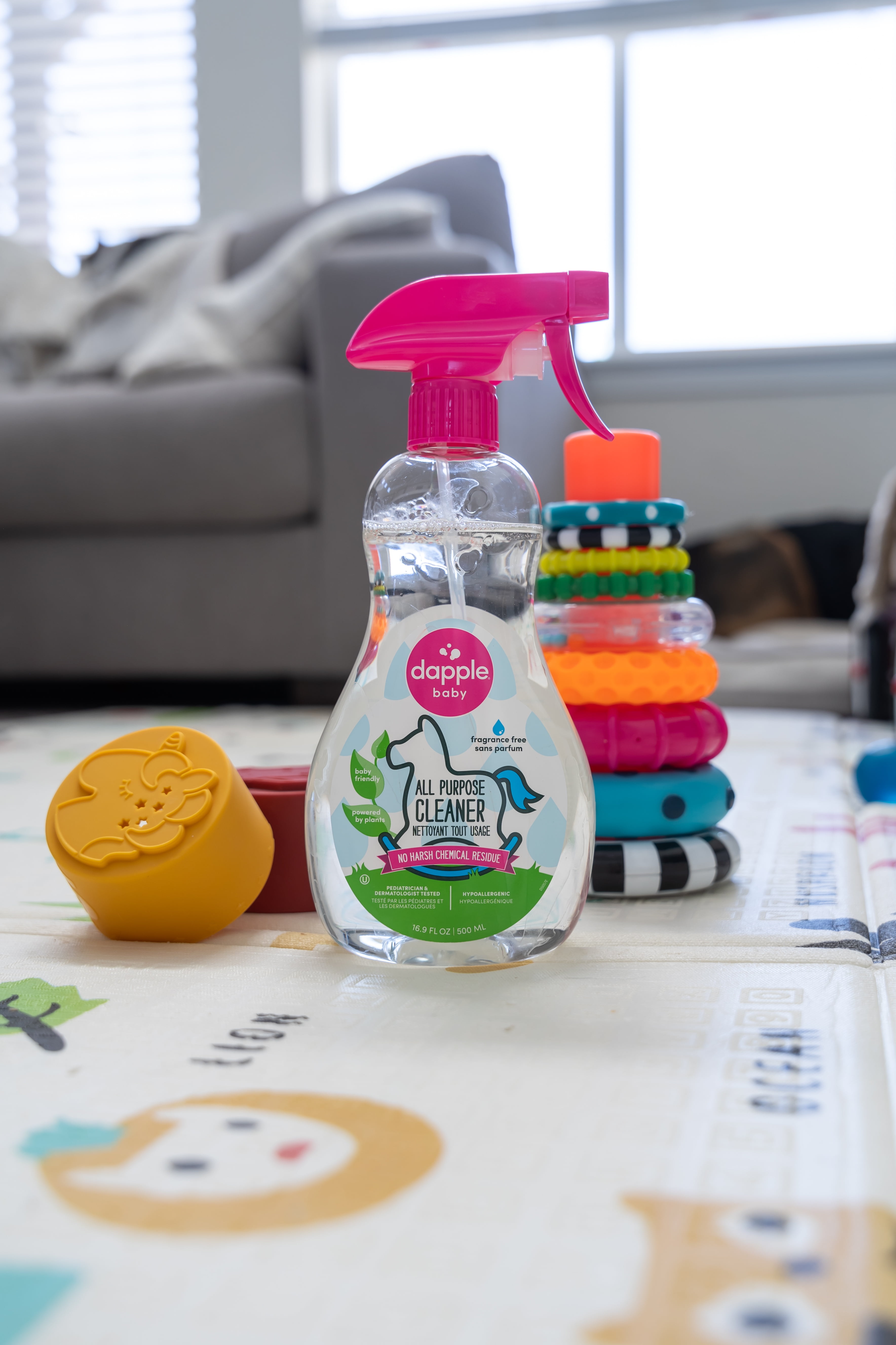 Dapple Baby All Purpose Cleaning Spray, Fragrance-Free, 16.9 fl oz