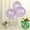 Lavender, variant on BalsaCircle 10 Lavender 18 in Round Latex Biodegradable Balloons Wedding Reception Events Graduation Birthday Party Decorations Supplies