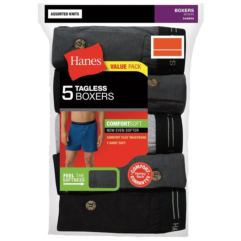 Hanes Mens FreshIQ Comfort Flex Waistband Dyed India