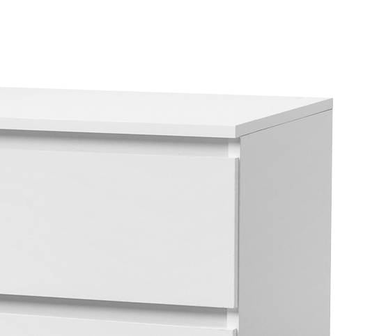 Itoproad 6 Drawer Dresser, Storage Cabinet for Bedroom Living Room, Closet Organizer Adult, White