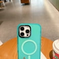 thumbnail image 6 of Decase Compatible with iPhone 16 Translucent Case,Compatible with Mag-Safe,Cute Bright Translucent Hard PC+Soft TPU Bumper Hybrid Magnetic Case,Slim Hard Camera Cover Protection,Mintgreen, 6 of 9