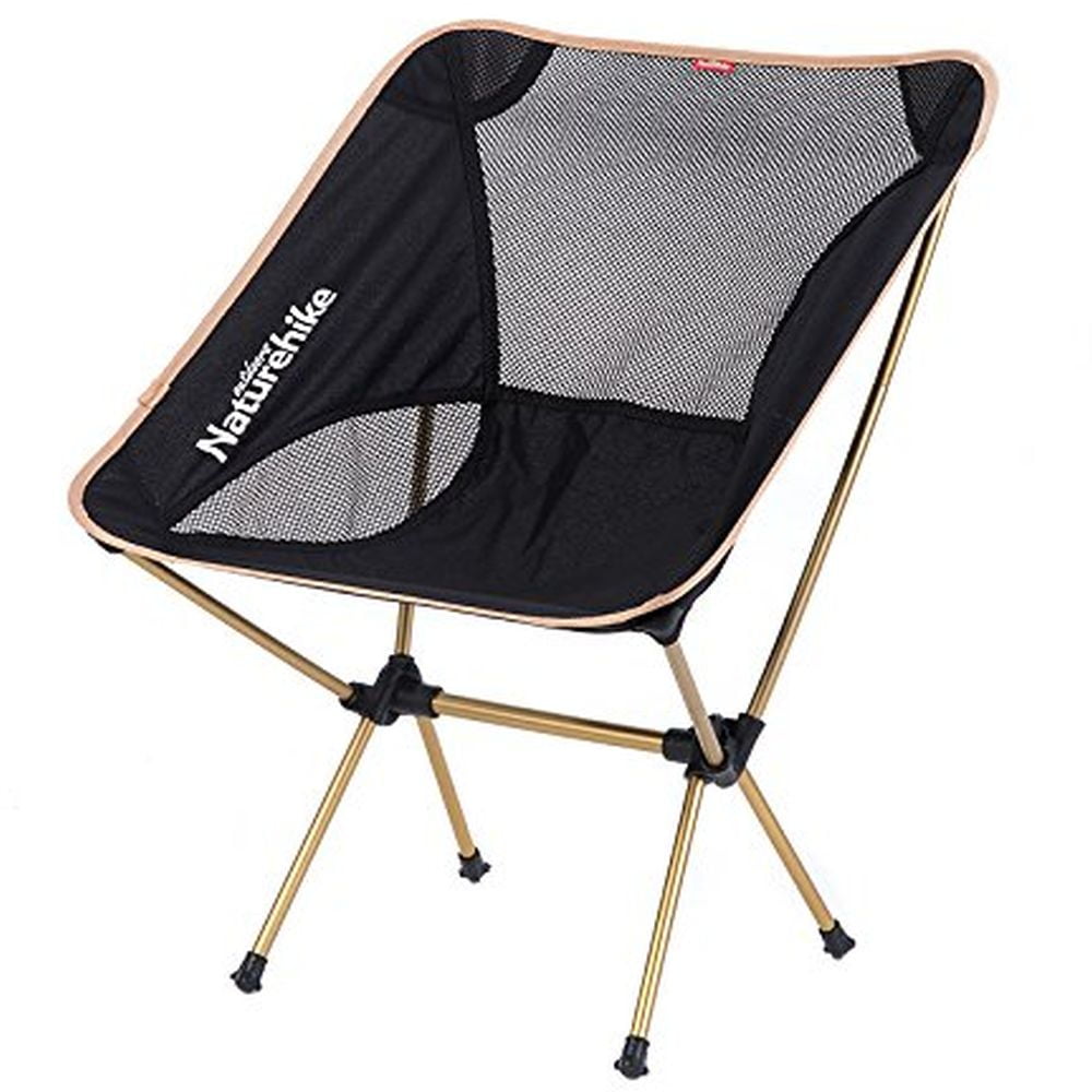 Naturehike NH15Y012 Portable Folding Moon Chair, Gold