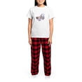 thumbnail image 4 of CafePress - Pekingese Dog Pajamas - Women's Short Sleeve Print T-Shirt and Pants Light Cotton Pajama Set, 4 of 7