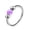 F, variant on YYKihy Small Cartilage Hoop Earrings For Women Men Opal Silver Earrings 316L Surgical Hinge Huggie Hoop Earrings For Tragus Jewelry Earrings Nose Ring