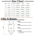 thumbnail image 3 of Body Shaper for Women Tummy Control, Summer Clearance Ladies Solid Push-Up Lingerie Stretch Removable Sling Body Shaper Bodysuit Shapewear, 3 of 5
