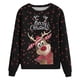 thumbnail image 5 of Sudadera Para Mujer Cuello Redondo Sudaderas de Otoño Camiseta Suelta Con Estampado de Moda Blusa de Manga Larga Tops Casuales Odeerbi ODB169326, 5 of 5