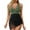 Green, variant on Women's Full-Coverage Swimsuit - Midriff Support & Contoured Mesh Sheer Cover-Up,Size M