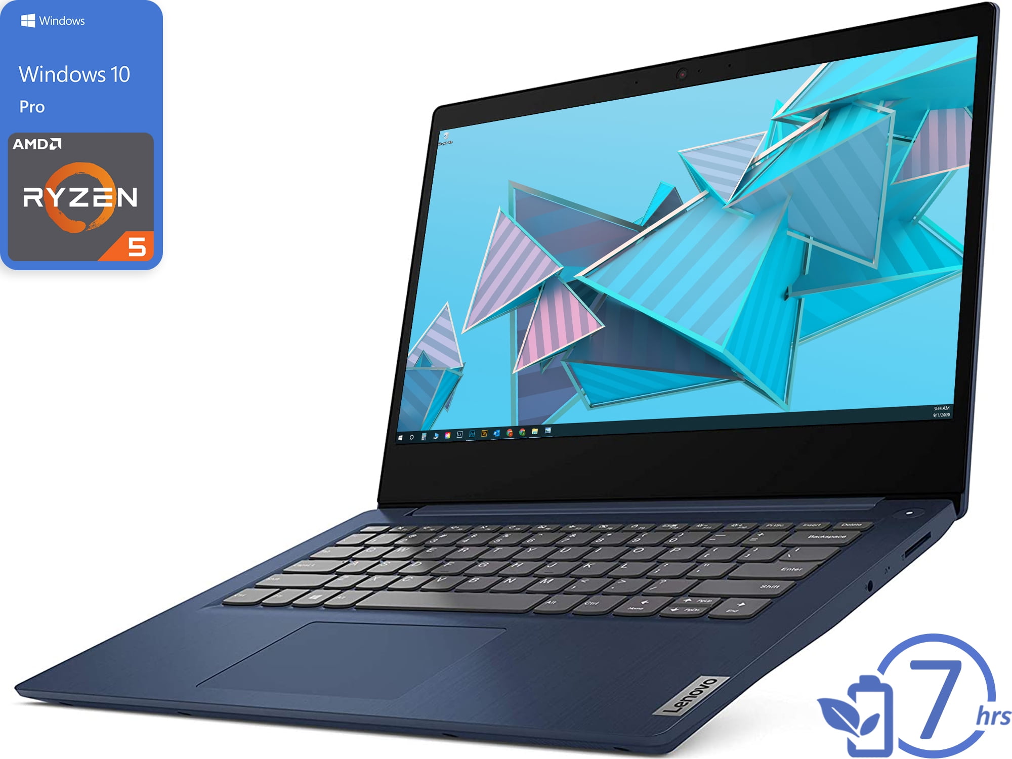 Lenovo IdeaPad 3 Notebook, 14" FHD Display, AMD Ryzen 5 3500U Upto 3