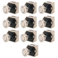 thumbnail image 4 of Kit de pestillo de cerradura sin llave de 10 piezas con botón pulsador para puertas de RV, automóviles, cajones y gabinetes, 4 of 8