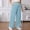 Light Blue, variant on Women's Plus Size Elastic Waist Drawstring Pants with Pockets for Casual Wear and Sports