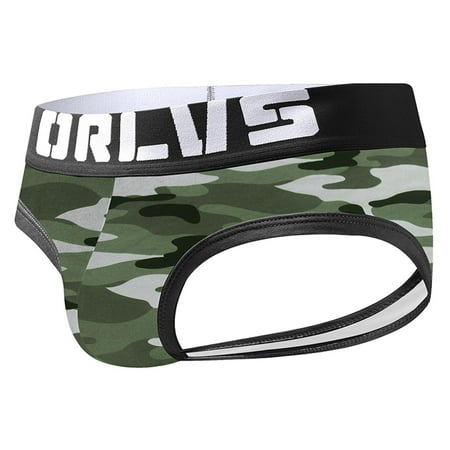 

Dadaria Underwear Men Men Comfortable Thong Cotton Fashion Men Underwear Gray M Men
