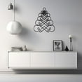 thumbnail image 5 of LaModaHome Geometric Christmas Tree Metal Wall Art for Living Rooms, Entryways, Festive Decor, Minimalist Large Wall Sculpture, Seasonal EleganceHome Decoration Gift -11.8"x14.2"/30x36cm, 5 of 5
