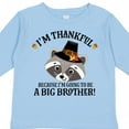 thumbnail image 4 of Inktastic Thanksgiving Brother Announcement Thankful Boys Long Sleeve Toddler T-Shirt, 4 of 5