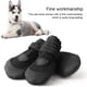thumbnail image 3 of Greeniant 4X zapatos para perros, equipo de protección, suministros para mascotas, accesorios para exteriores, práctico protector de garra, Suministros para perros Negro Tipo 2, 3 of 6