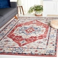 thumbnail image 2 of SAFAVIEH Luna Damjan Oriental Area Rug, Beige/Blue Rust, 5'3" x 7'6", 2 of 8
